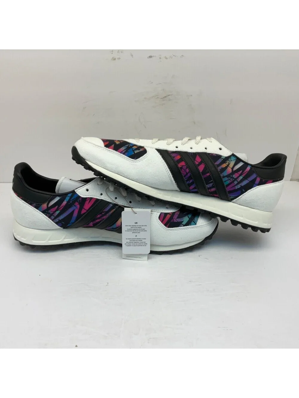 adidas Men's Low-Cut TRX Vintage Athletic Sneakers HQ9851 White/Multi Size 13M